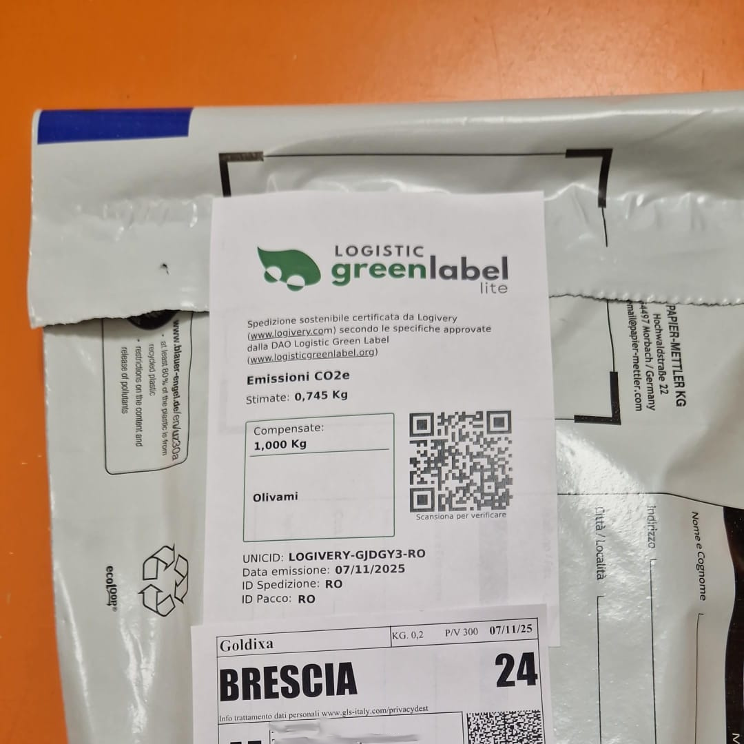 La prima Logistic Green Label emessa